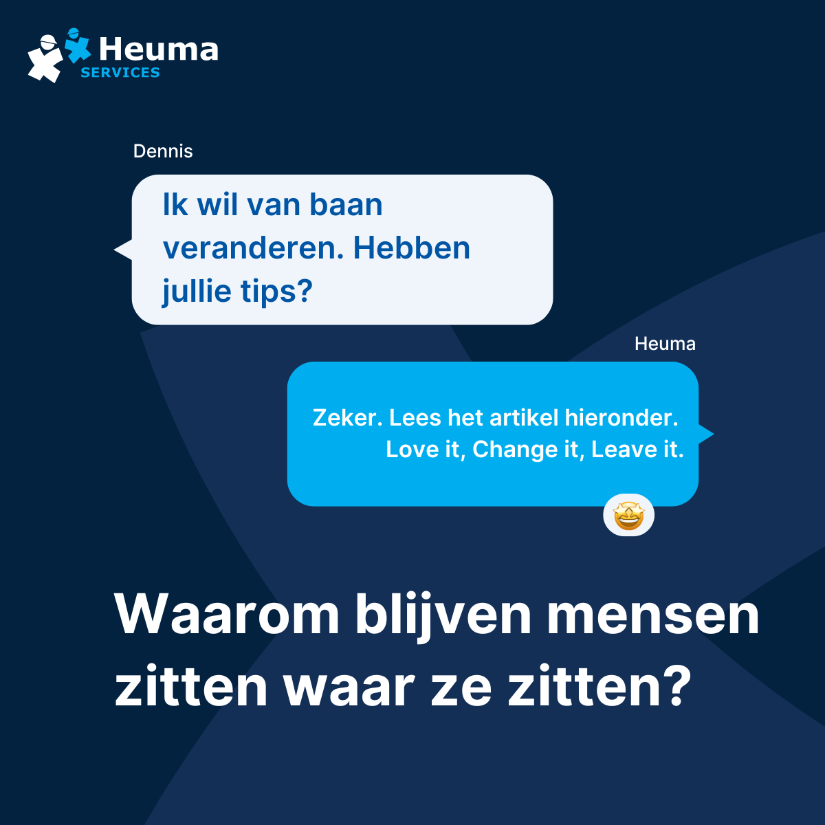 Ik Wil Van Baan Veranderen